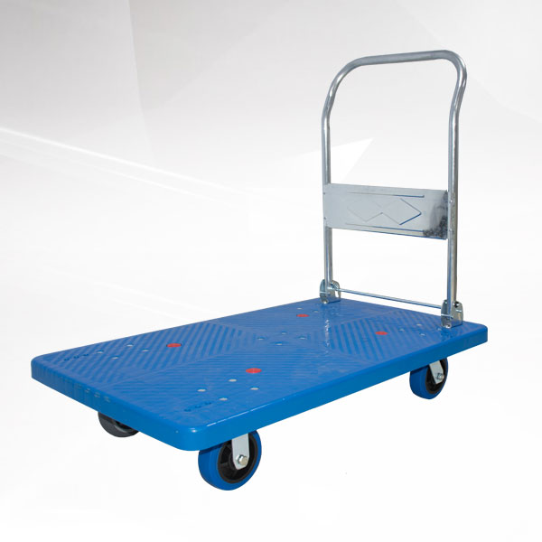 藍色（sè）單層平板車