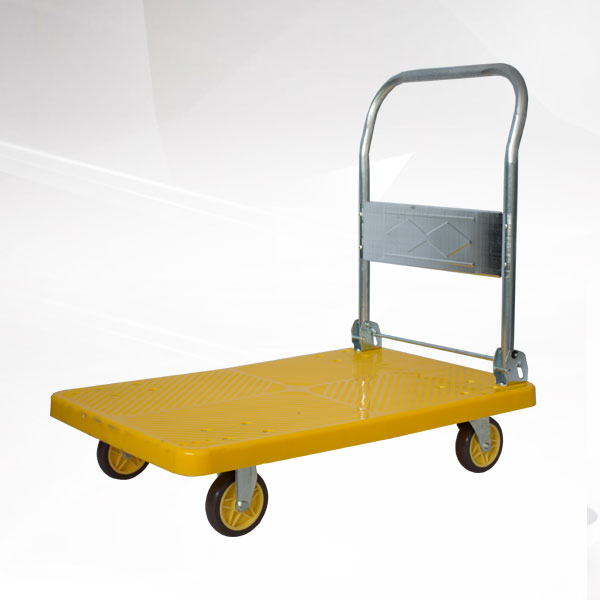 黃（huáng）色單層（céng）平板車